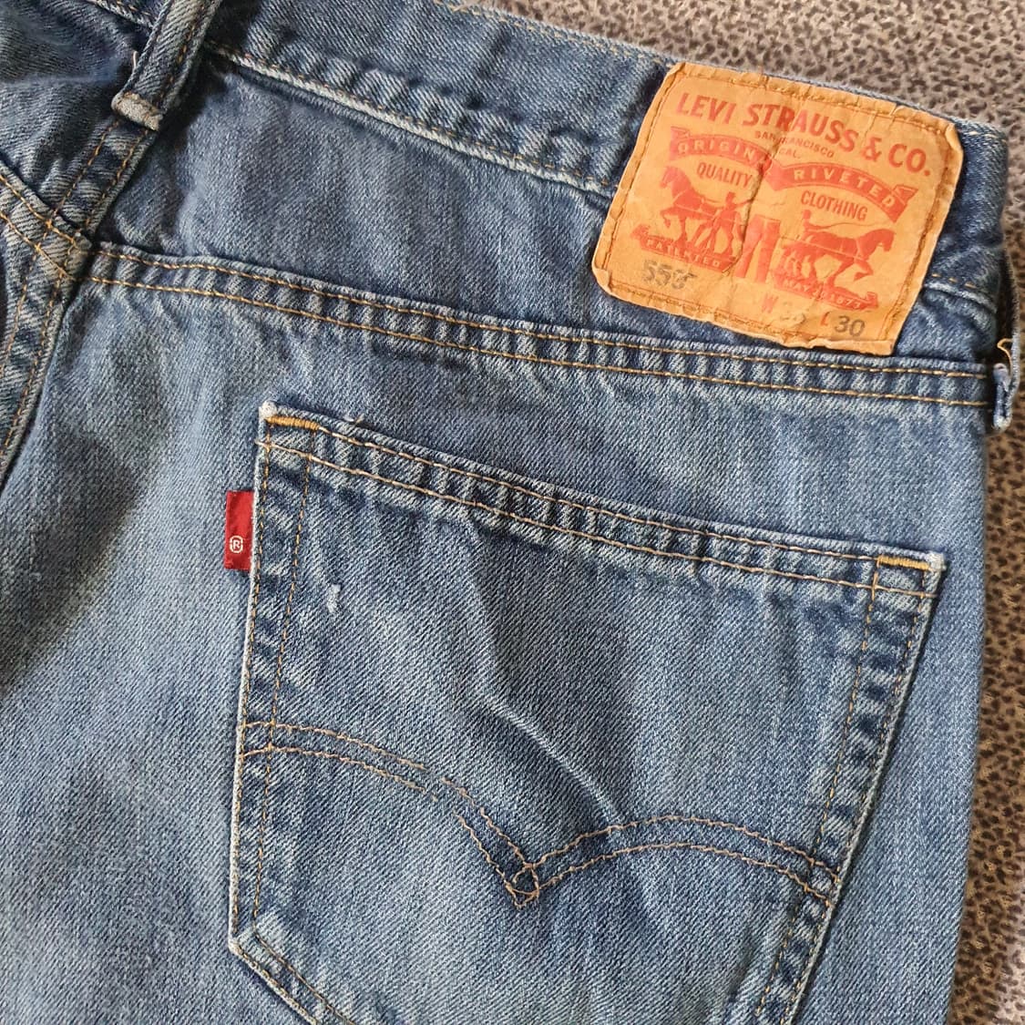 리바이스 559 빈티지  데님 팬츠 No.18 상품이미지8