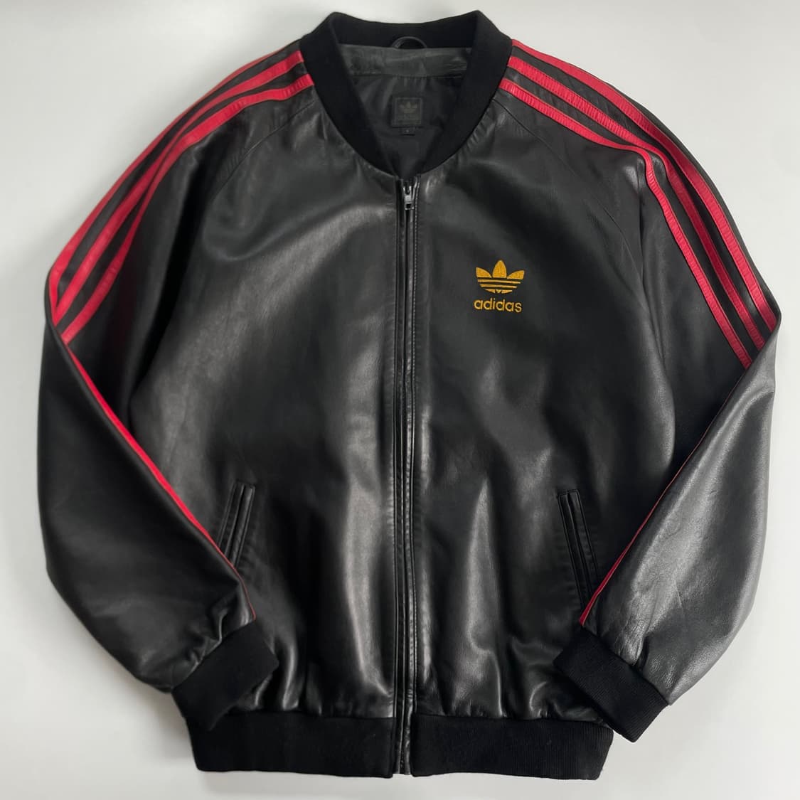Adidas  아디다스 오리지널 00,s 파이어버드 레더 자켓 상품이미지1
