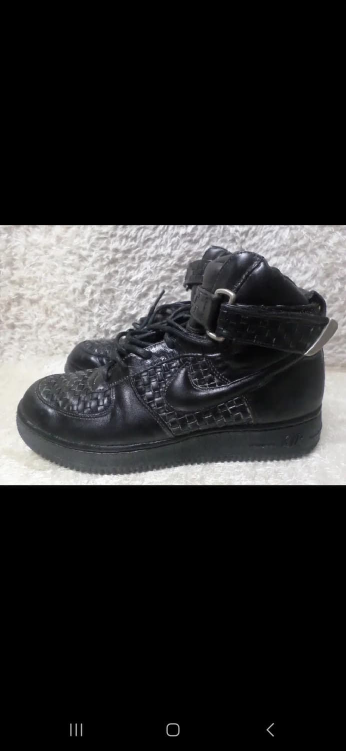 나이키 에어포스1 럭스포스 블랙 원판 상품이미지1