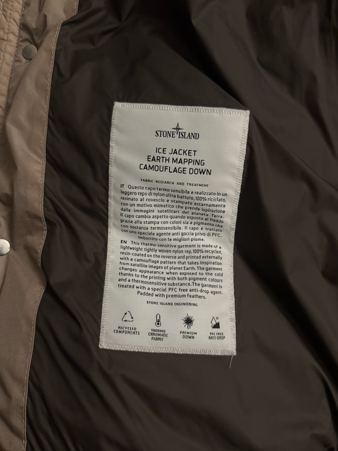 스톤아일랜드 24-25FW 아이스자켓 패딩 상품이미지7