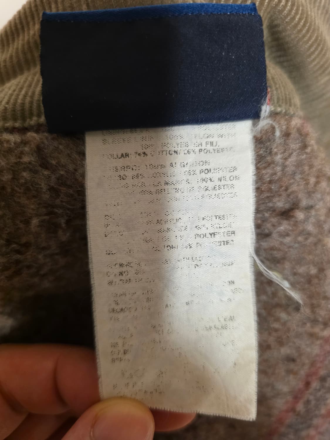 USA 빈티지 디키즈 데님 워크 자켓 코듀로이 카라 XL 110 상품이미지4