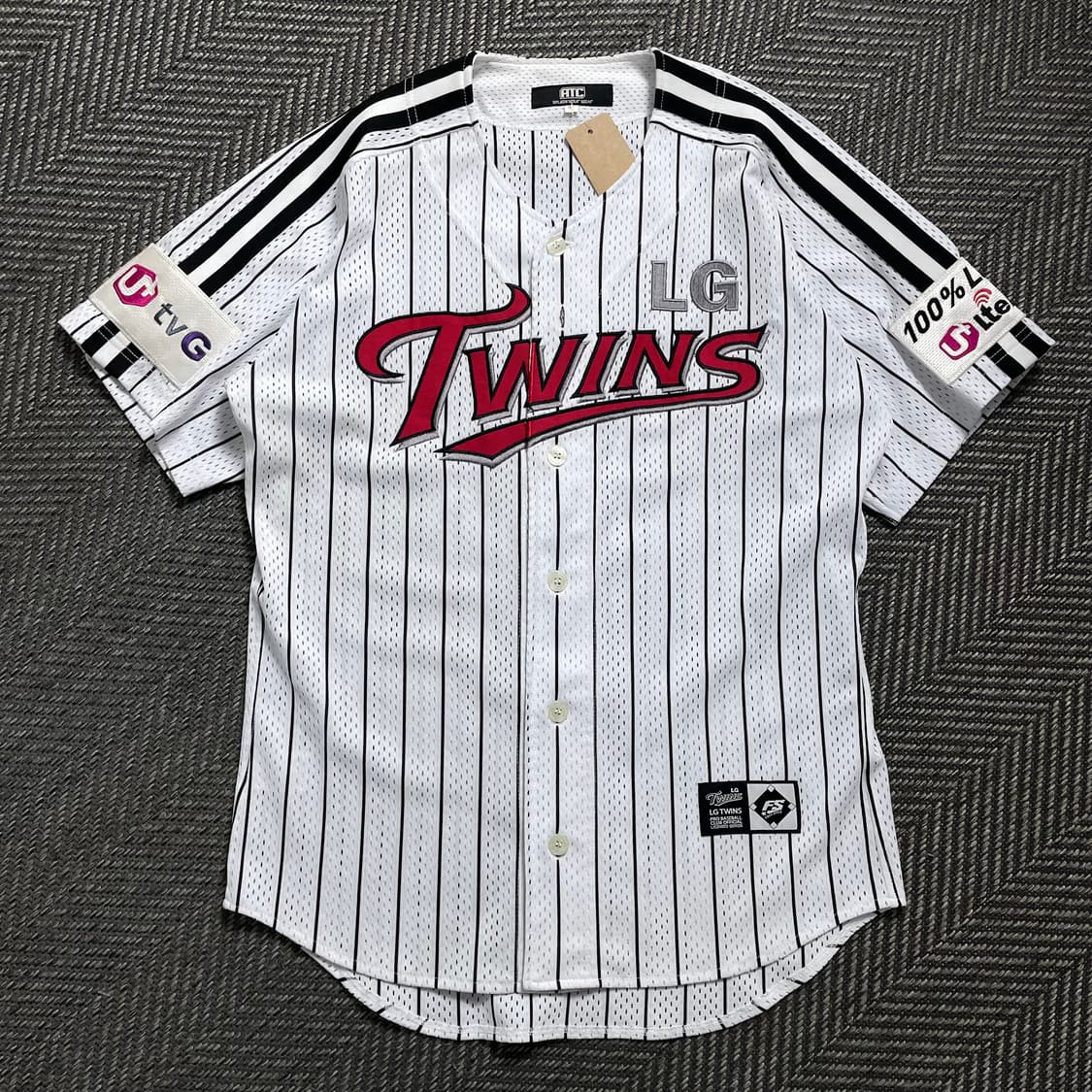 ACT LG 트윈스 박용택 유니폼 반팔 셔츠o 4525 상품이미지1