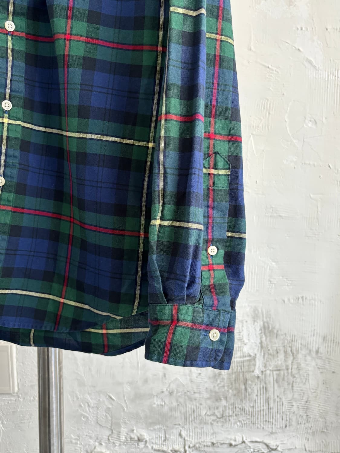 Polo 폴로 랄프로렌 신형 블루 타탄체크 클래식 핏 상품이미지3