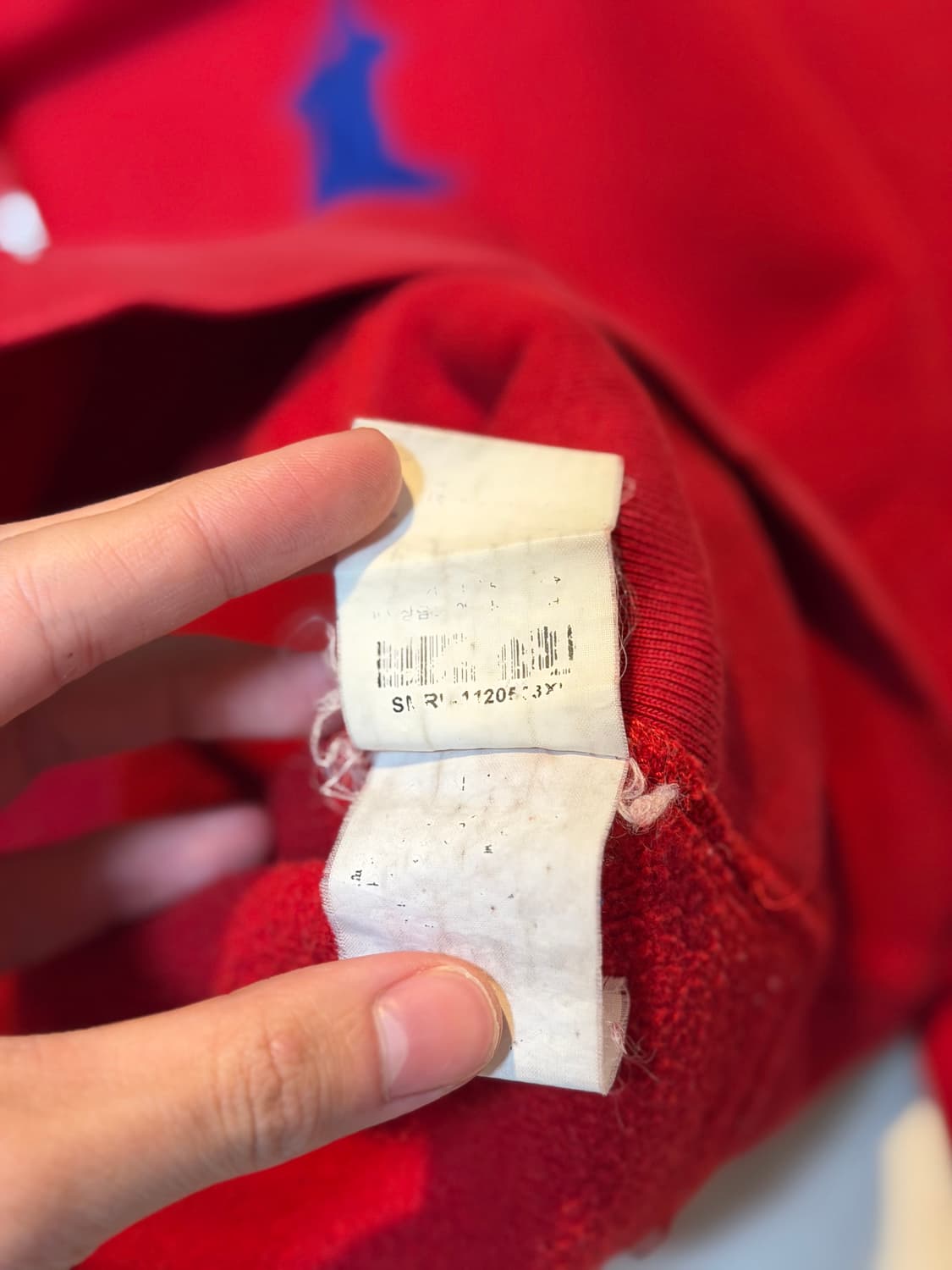 폴로 랄프로렌 빅포니 후드티 레드 상품이미지3