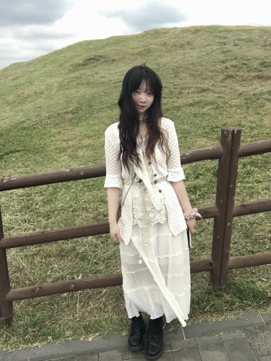 빈티지 그런지페어리 화이트 코디세트 상품이미지2