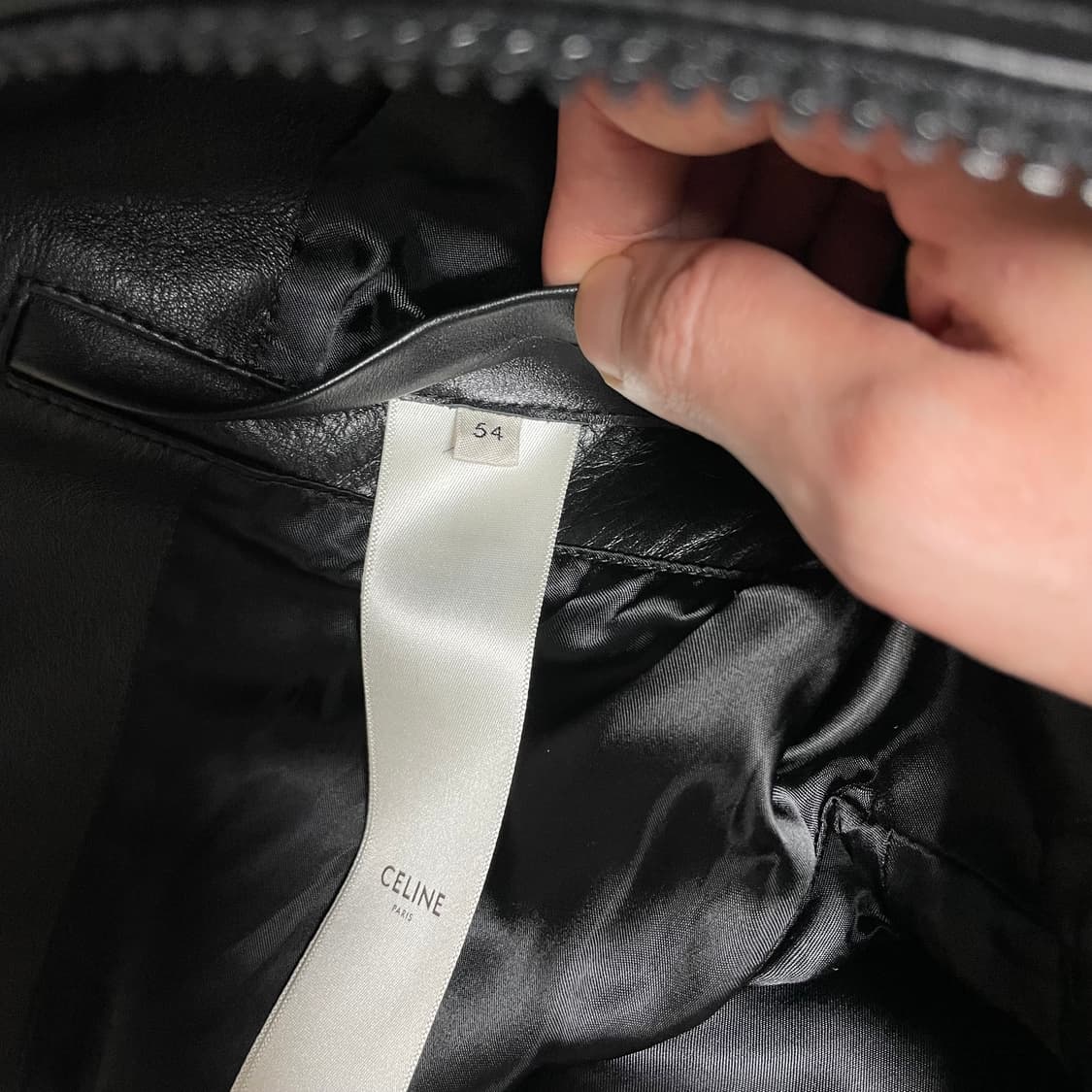 셀린 스웨이드 & 레더 자켓 54 상품이미지5