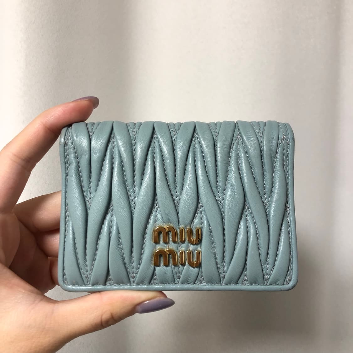 미우미우 마테라쎄 반지갑 상품이미지3
