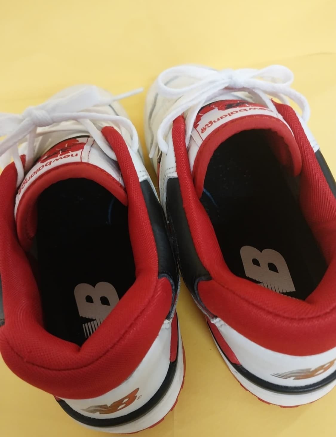 남성 뉴발란스 550 화이트레드 운동화 (245) 상품이미지6