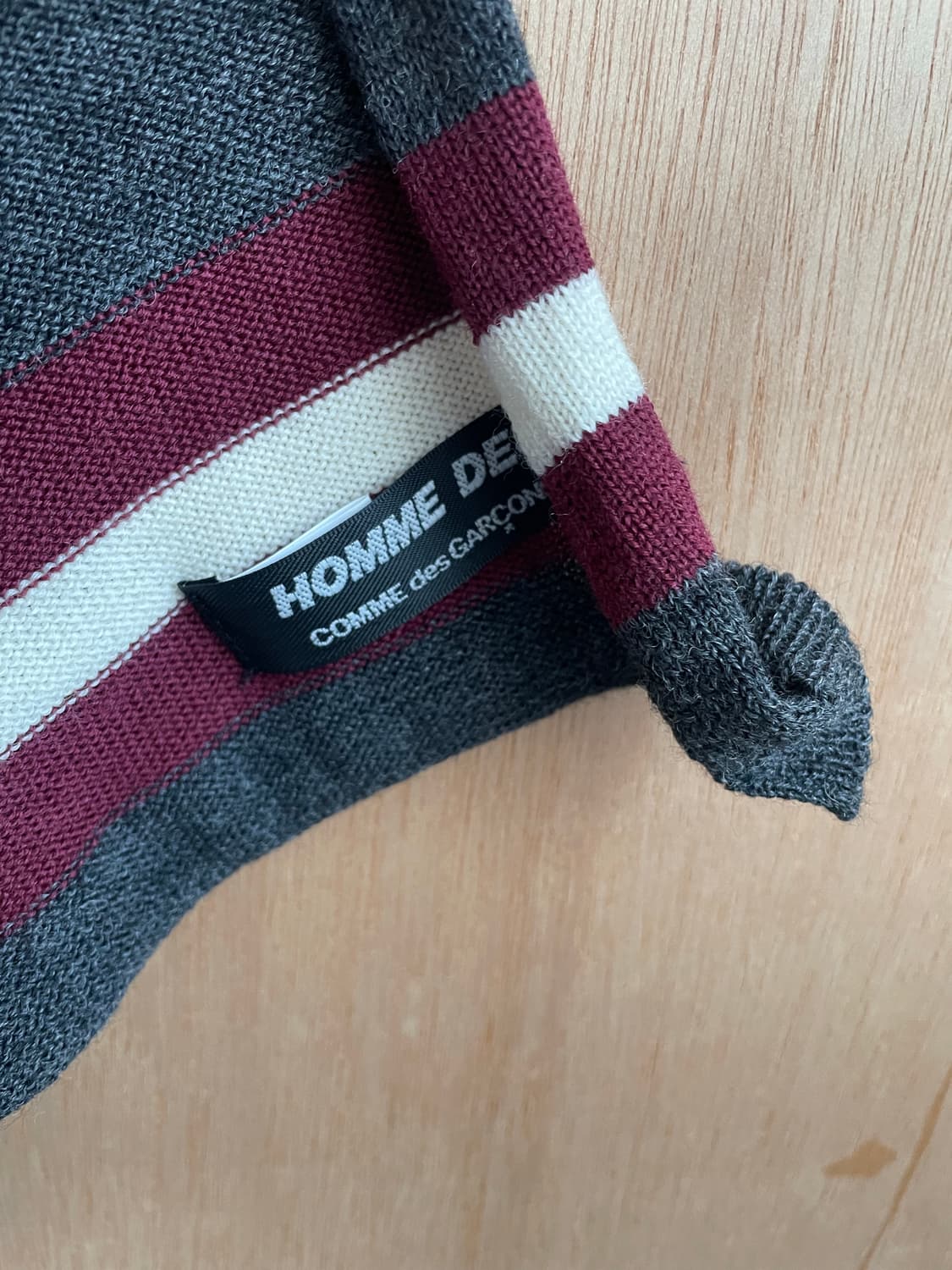 꼼데가르송 옴므 두 머플러 상품이미지3