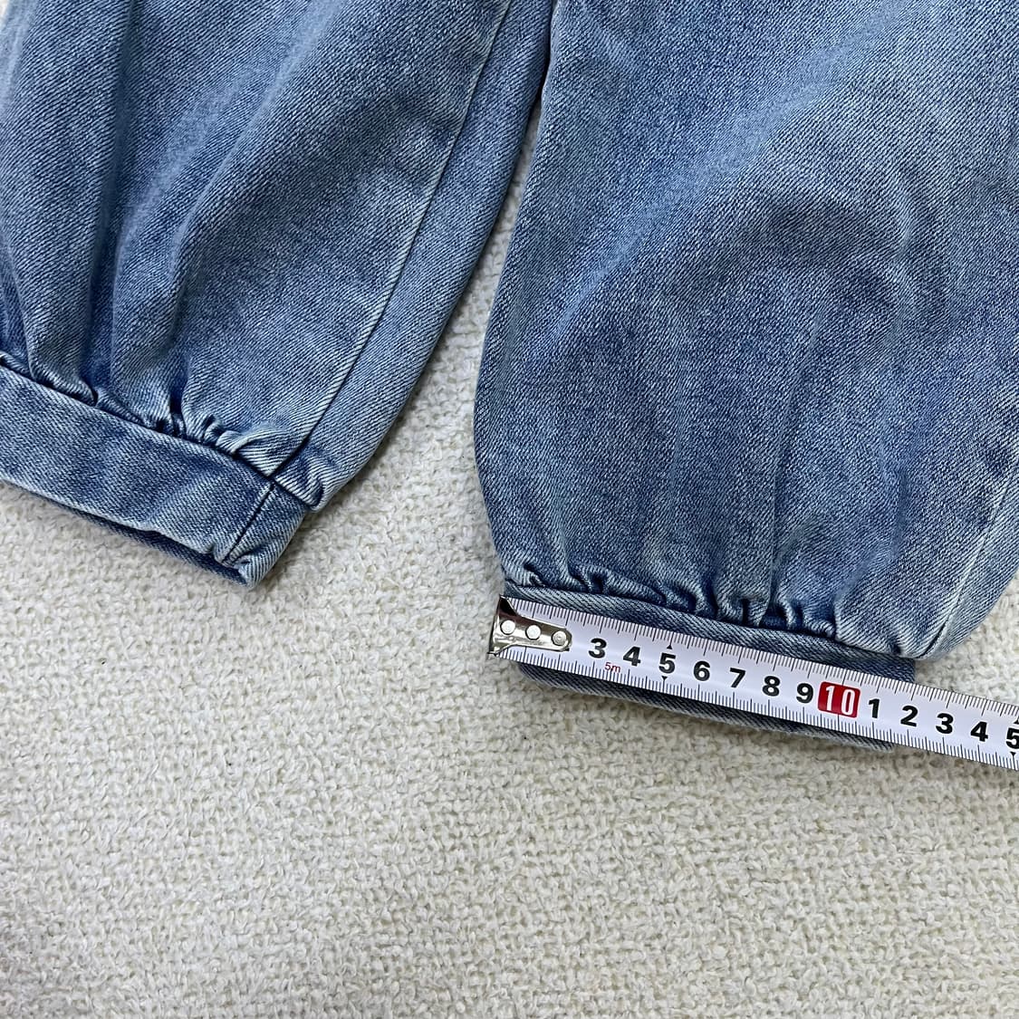 100 베베드피노 키즈 데님 조거팬츠 0406M 상품이미지7