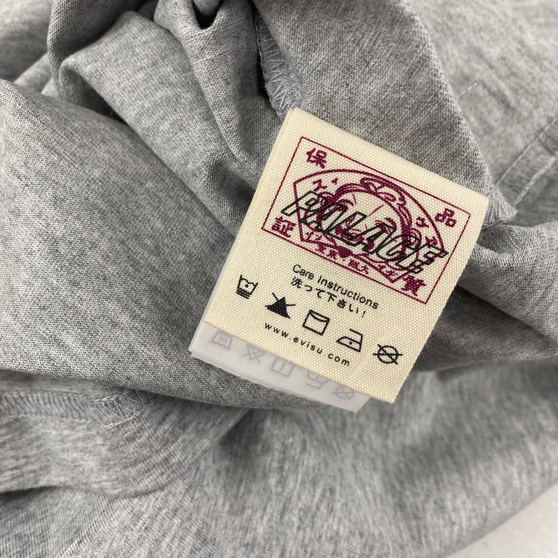 팔라스 x 에비수 빅로고 그레이 하프 티 (105) 상품이미지6
