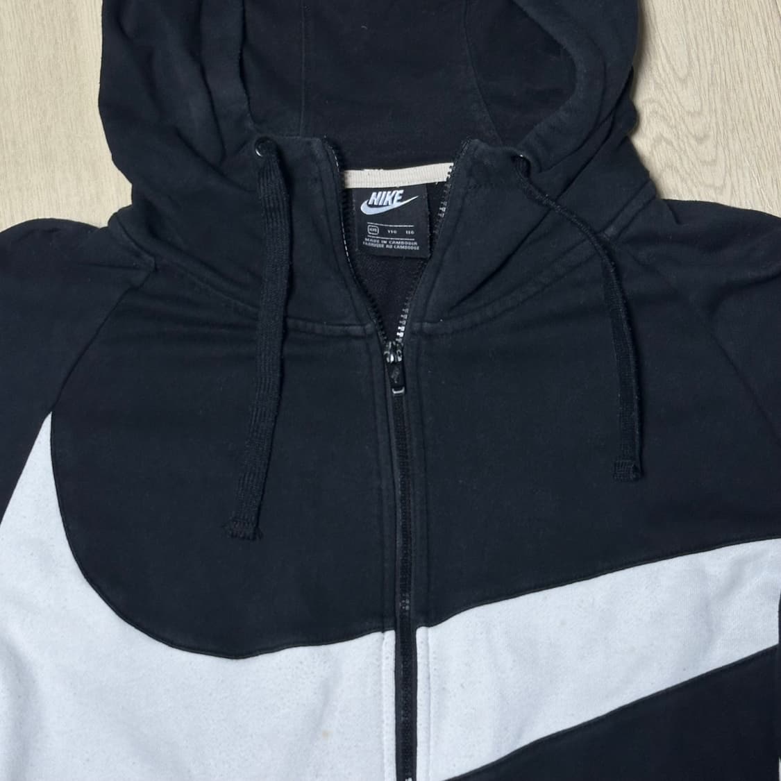 나이키 빅스우시 블랙 후드집업 상품이미지2