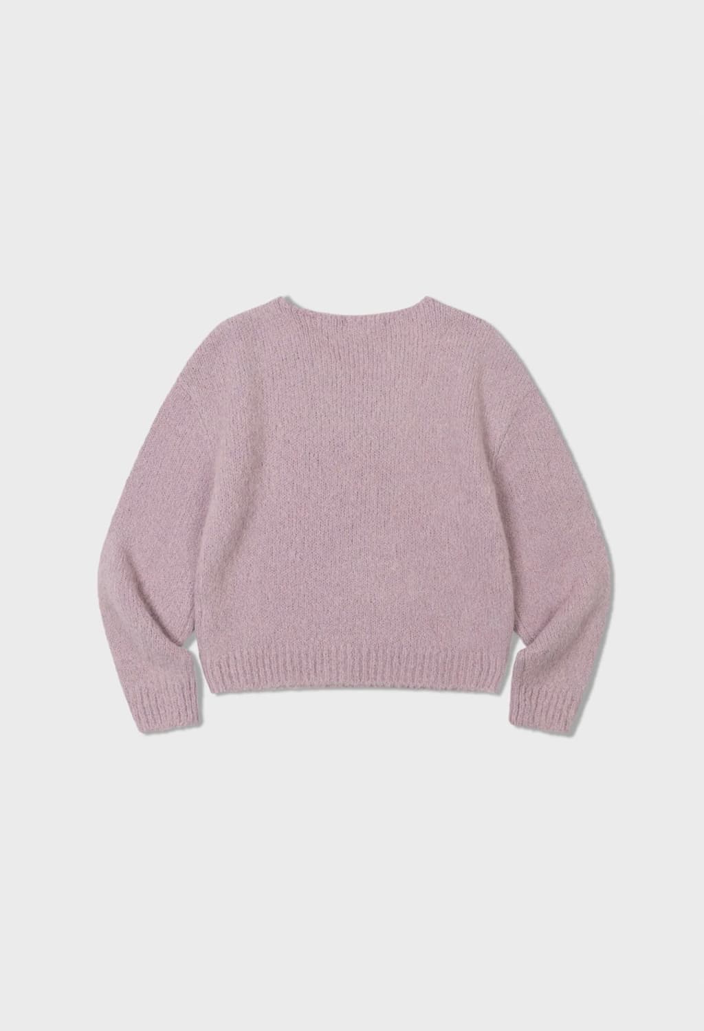 [로우클래식] ALPACA V-NECK SWEATER_pink 상품이미지4
