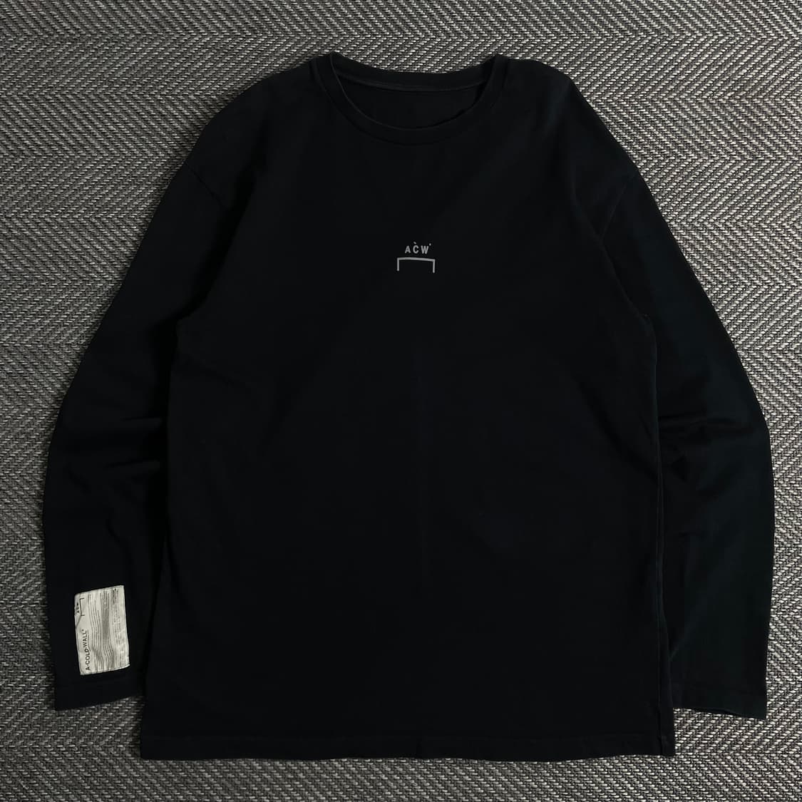 어콜드월 센터로고 박시핏 롱슬리브 티셔츠y 3088 상품이미지2