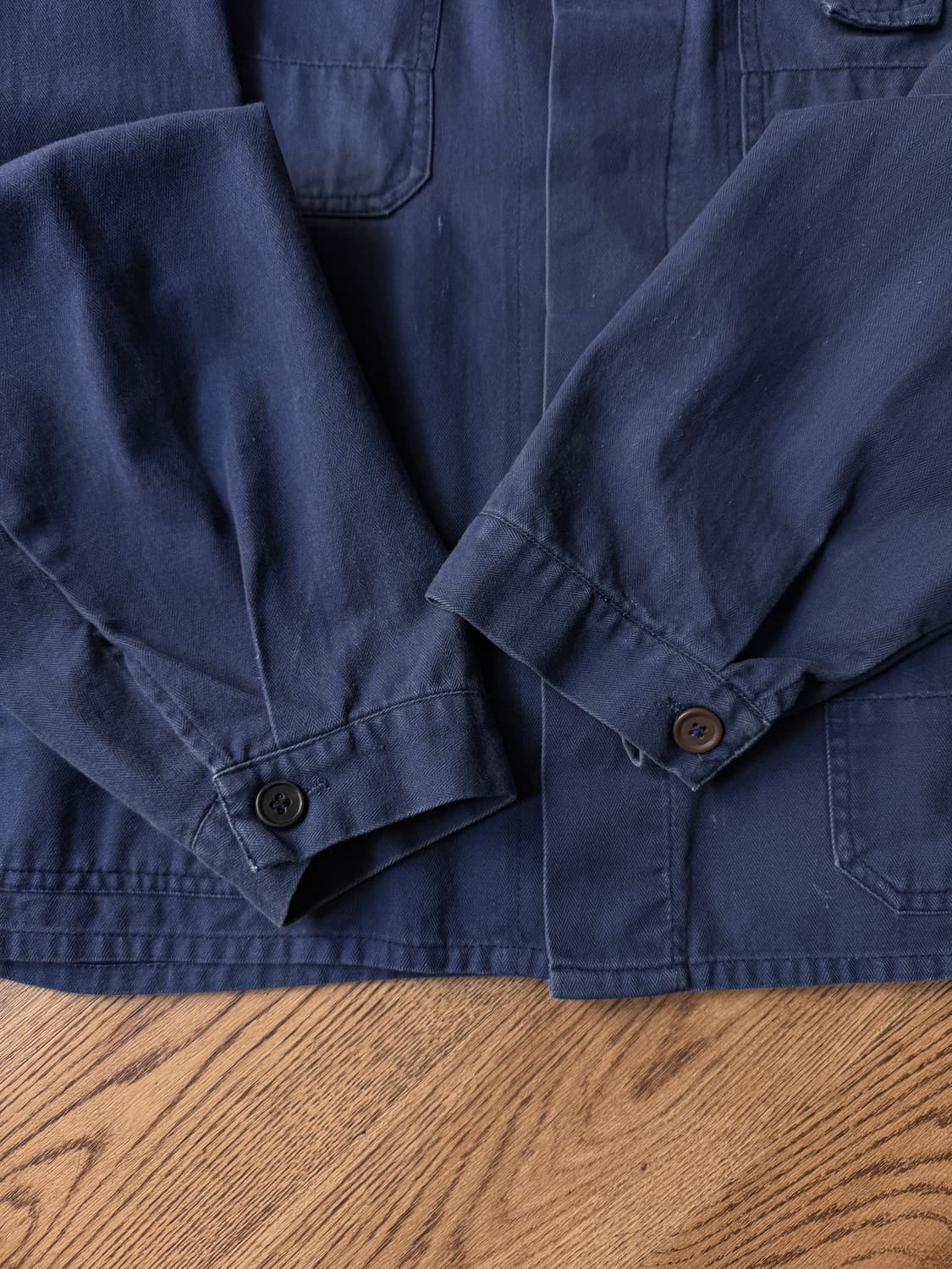 [L]Watson's 유틸리티 포켓 해링본 트윌 프렌치 워크자켓 상품이미지5