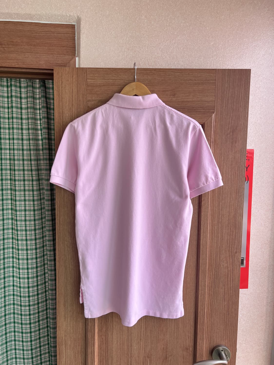 폴로 랄프로렌 핑크 반팔 카라티 m 상품이미지5