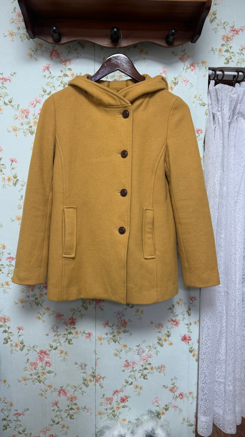 병아리 미디 코트 상품이미지1