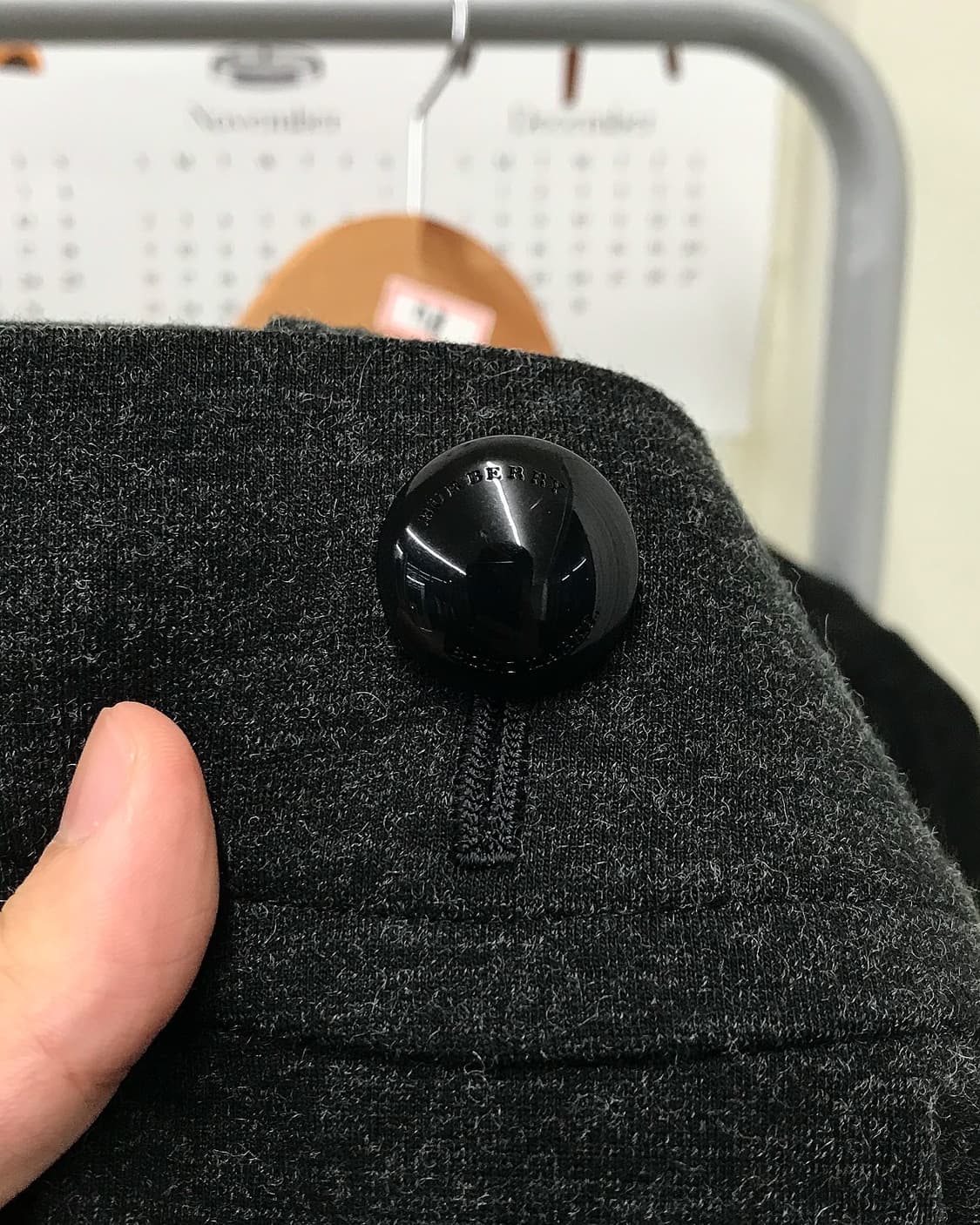 버버리 로고 울 긴팔 원피스 상품이미지4