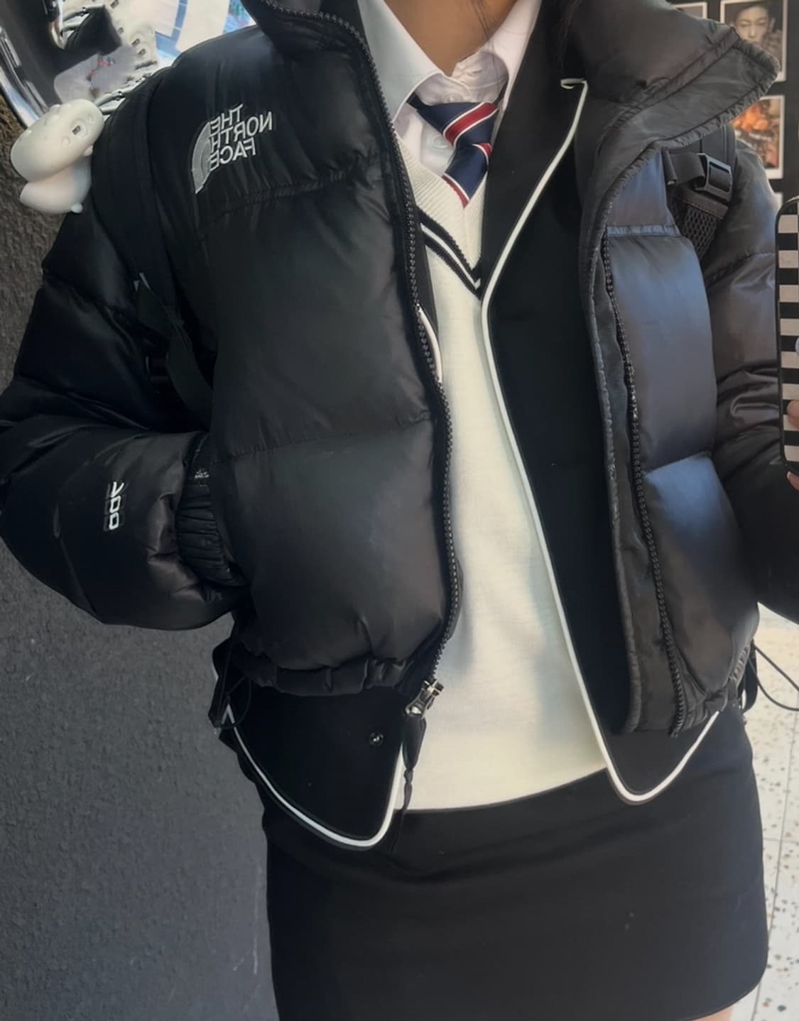 노스페이스 크롭 숏 눕시 700 해외판 상품이미지6