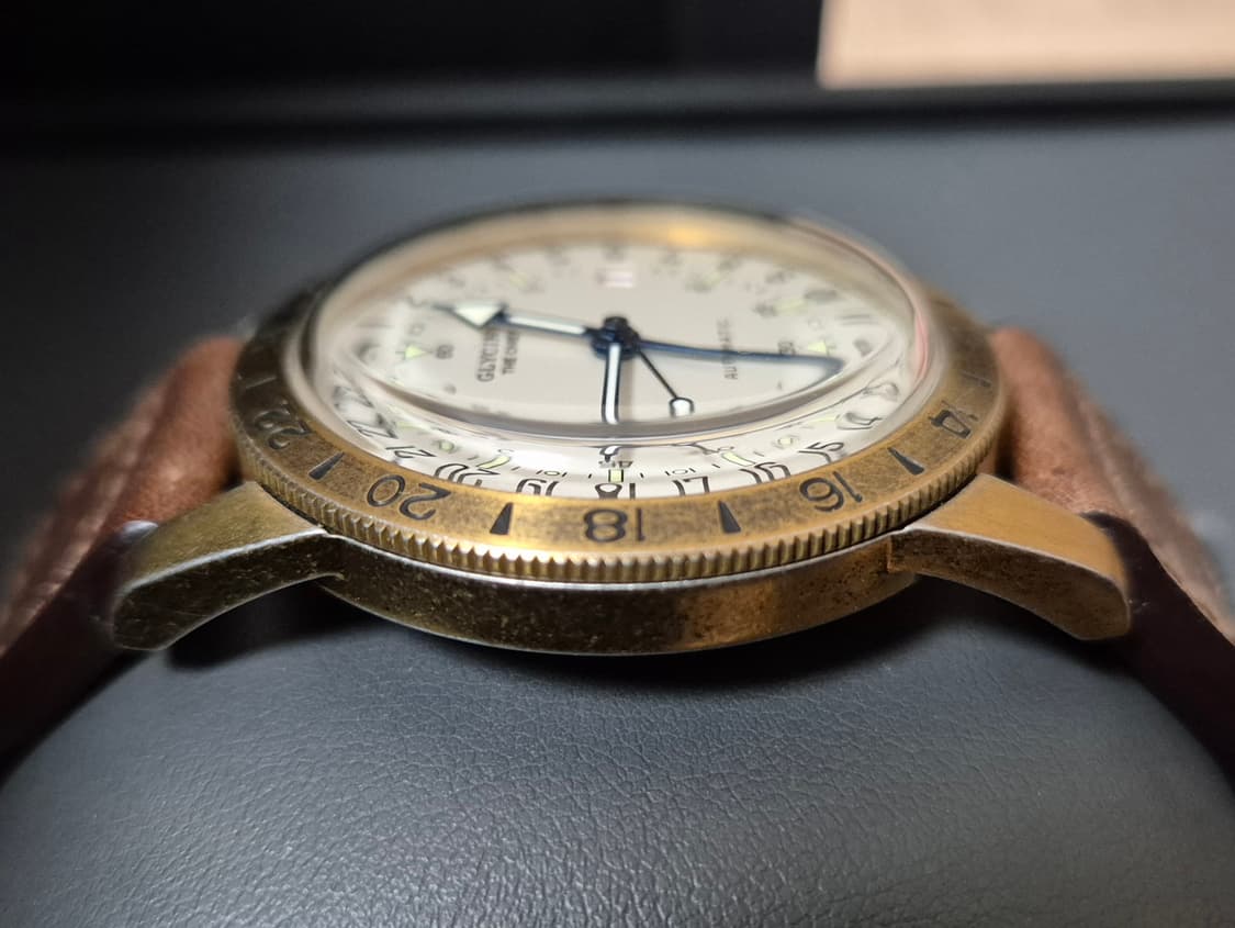 [GLYCINE] 글라이신 Airman The Chief GMT 빈티지 상품이미지2