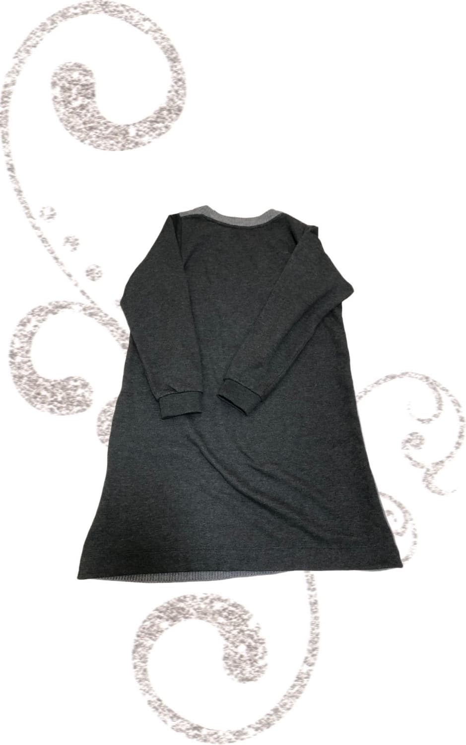 {BEAMS} Gray Dott Dressss 상품이미지2