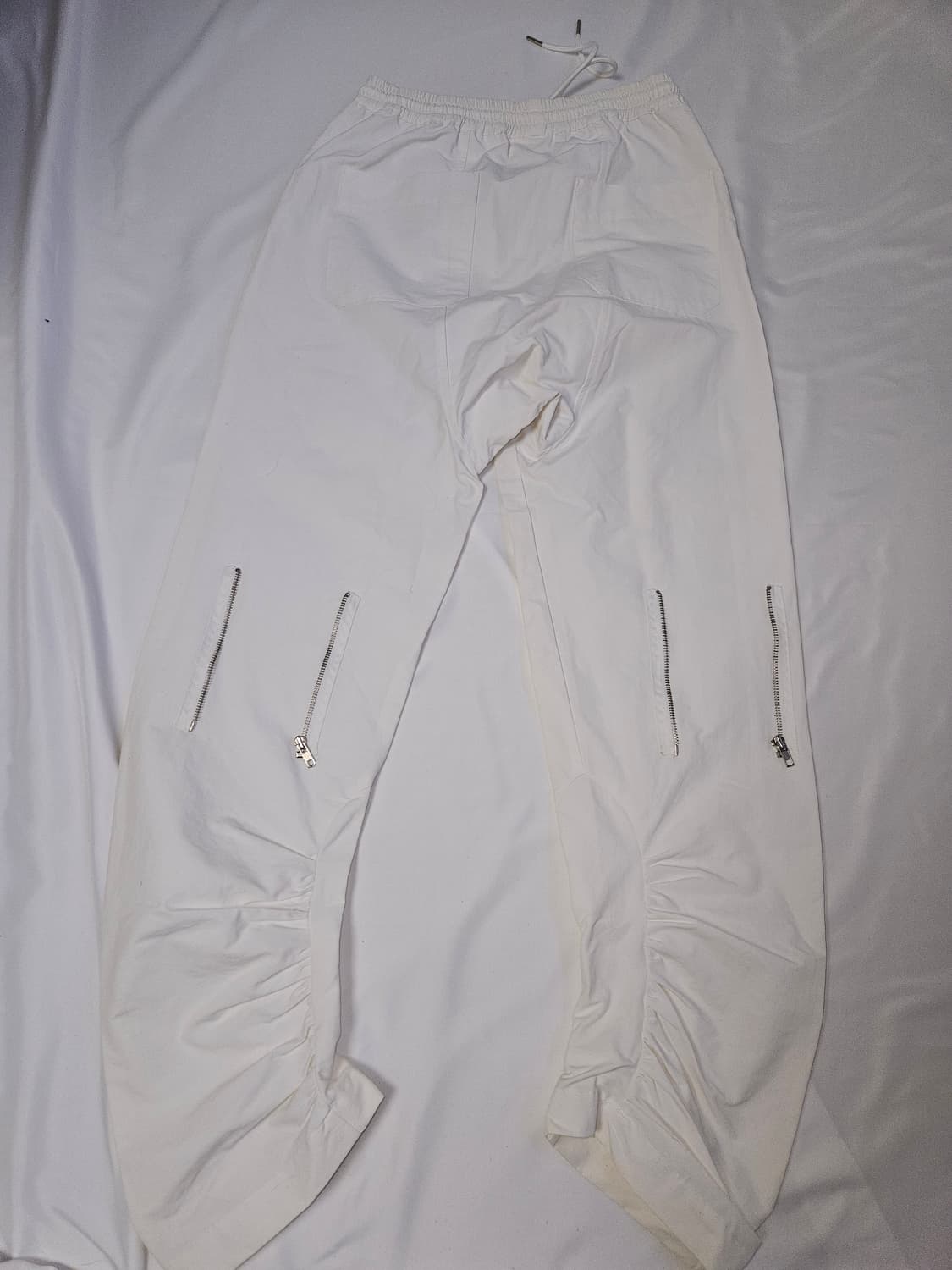 아이필럭키 화이트 지퍼바지 도킹팬츠 상품이미지2