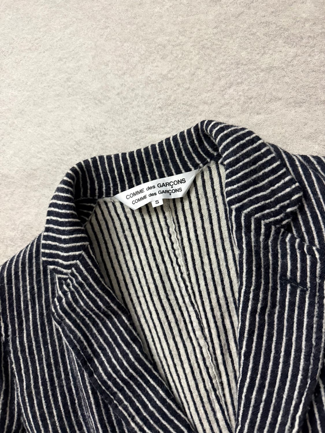 꼼데가르송 스트라이프 자켓 상품이미지6