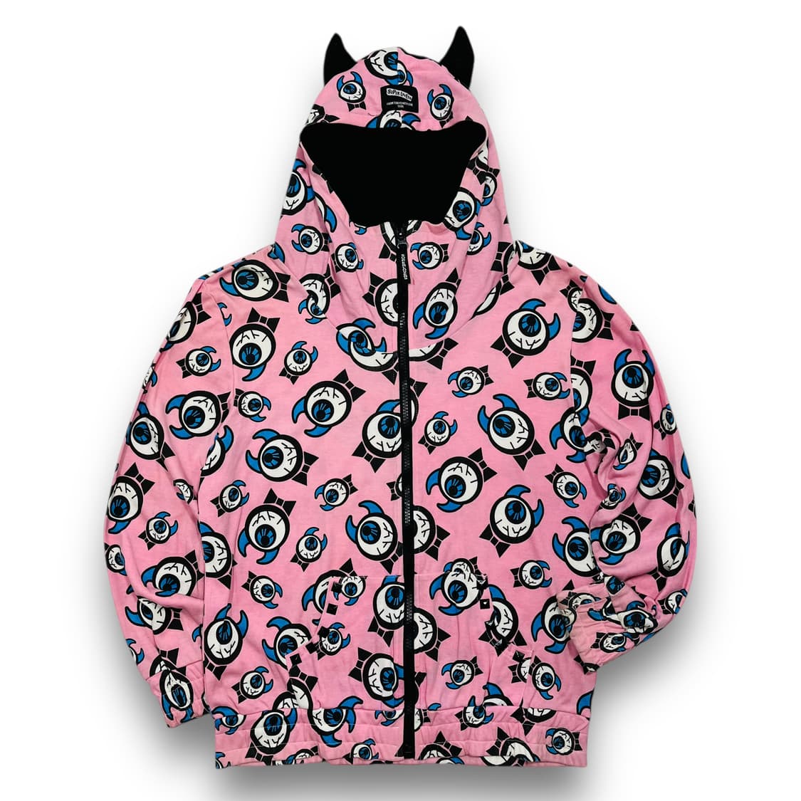 펑크 수퍼 러버즈 데빌 몬스터 아트 후디 집업 상품이미지2