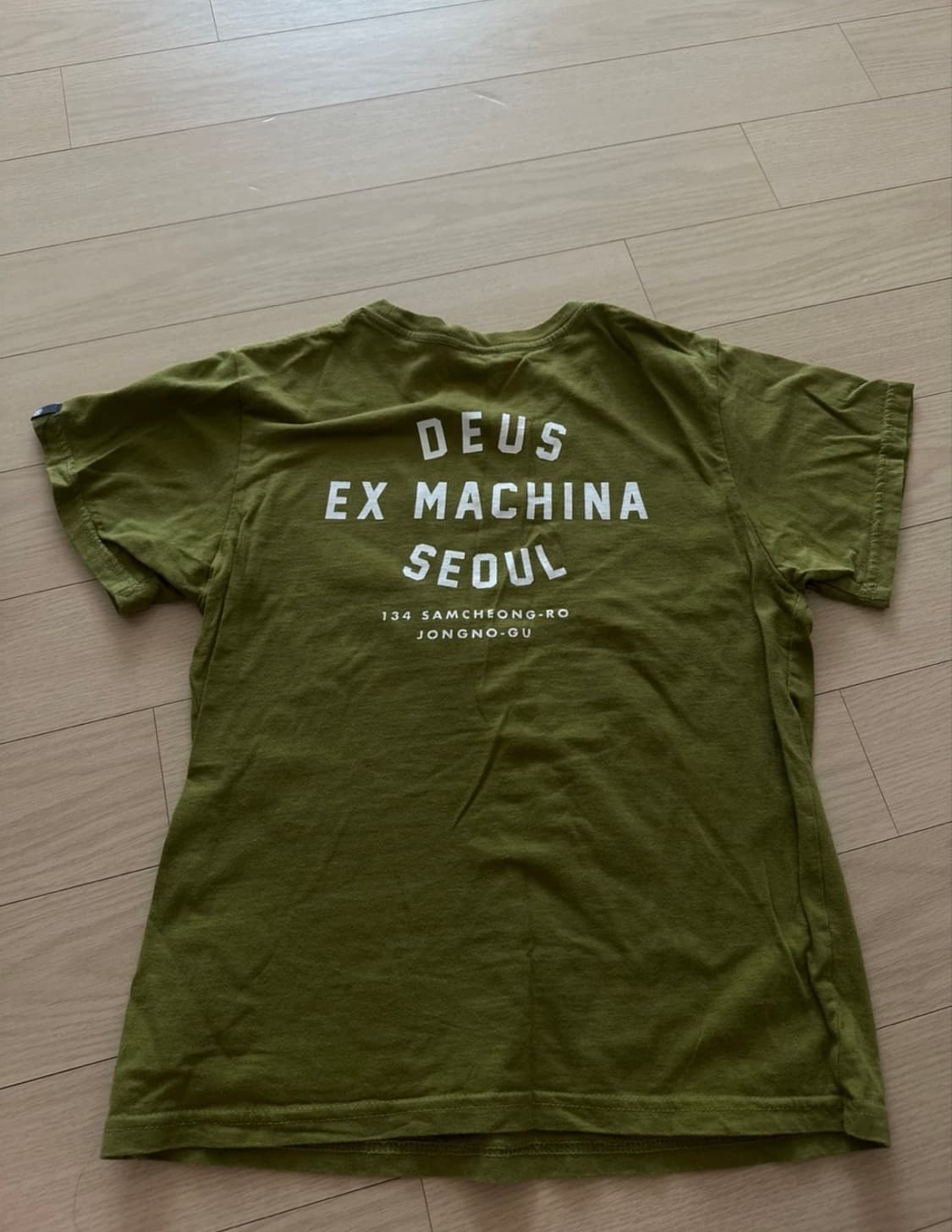 데우스 키즈 13 올리브 반팔 상품이미지2