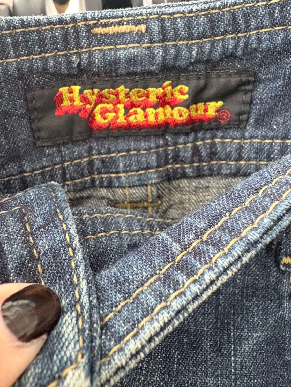 하스테릭글래머 데님스커트 상품이미지2