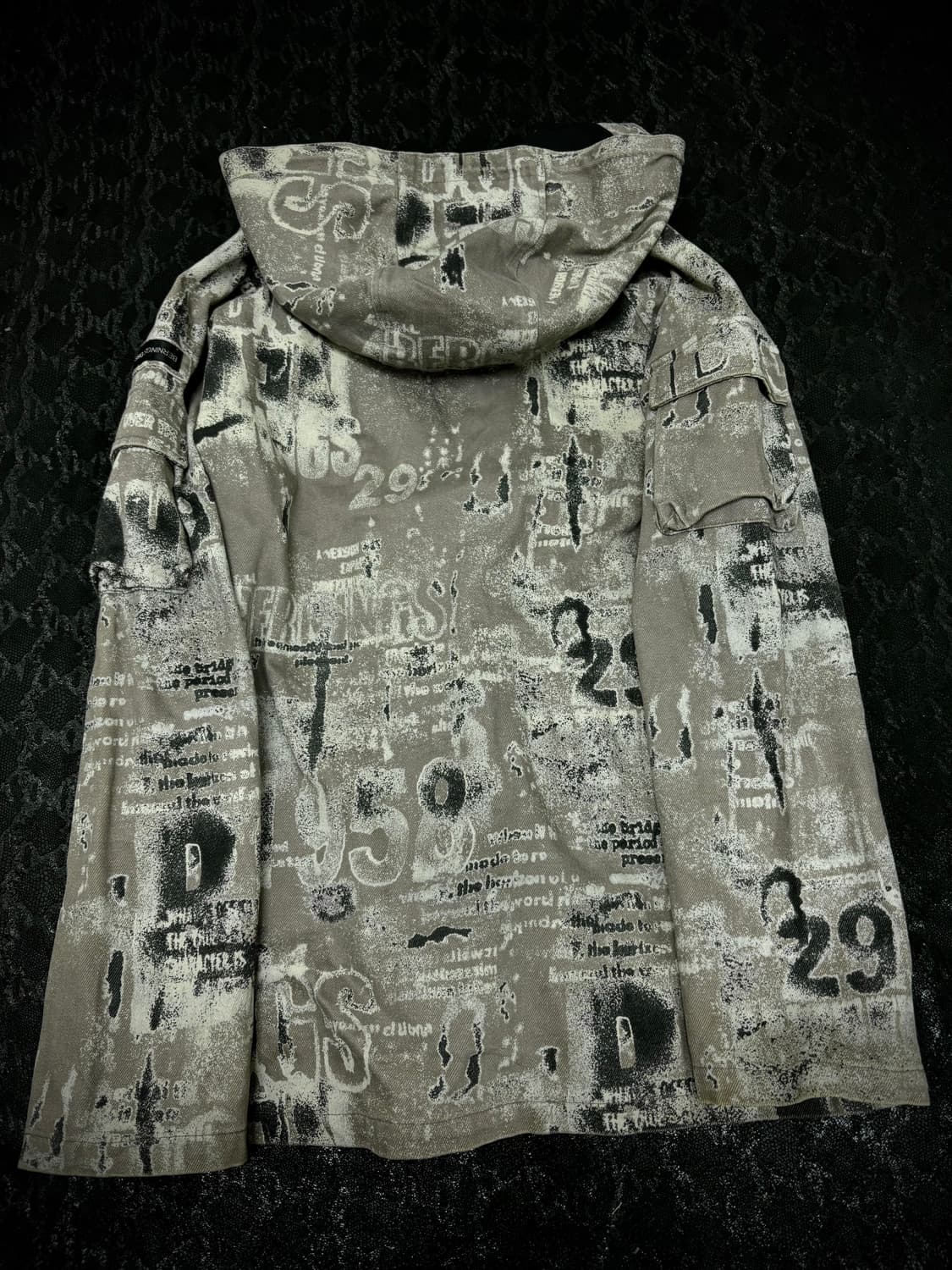 “Bernings sho”00‘s Print Multi Pocket Ho 상품이미지10