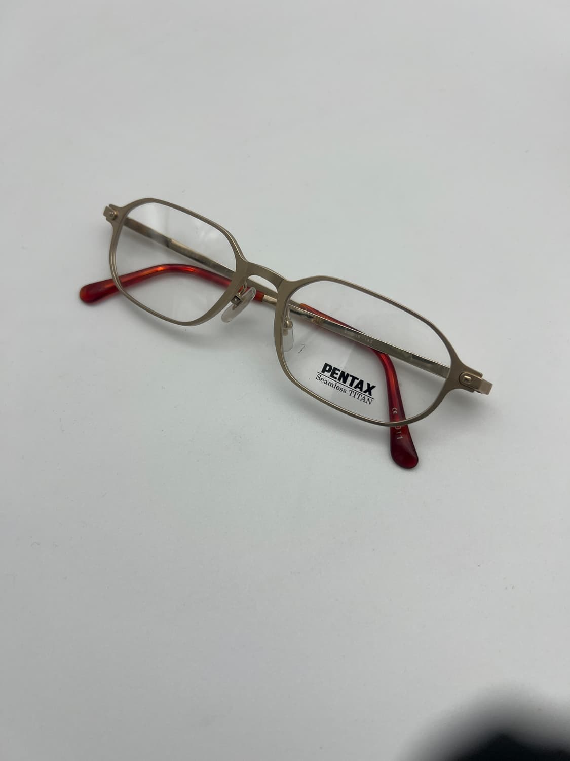 펜탁스 PENTAX 메탈 스퀘어 안경 3125 상품이미지5