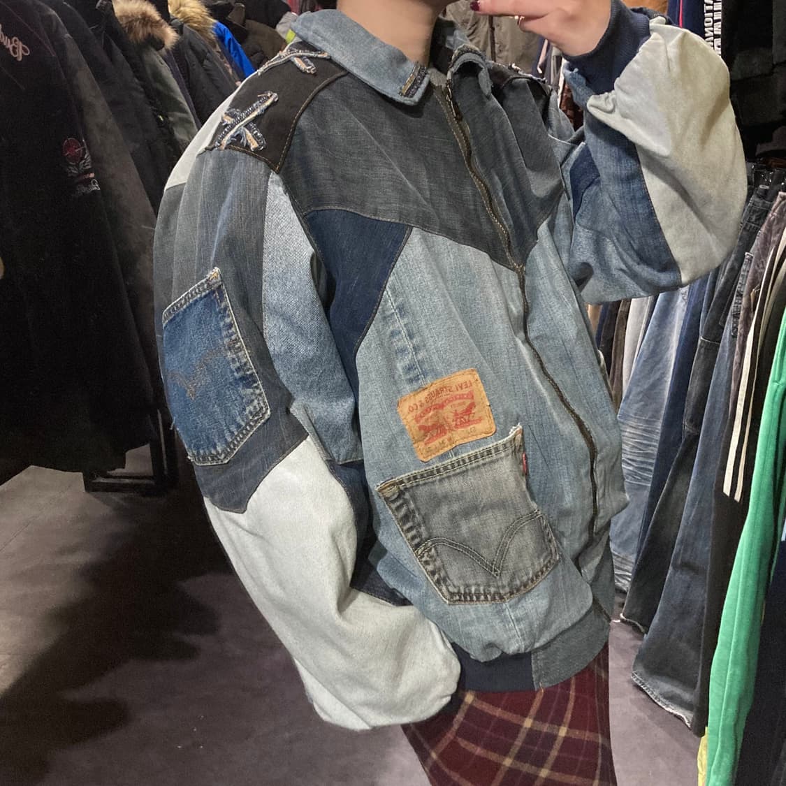 [IM] 리바이스 리메이크 카라 데님자켓 상품이미지4