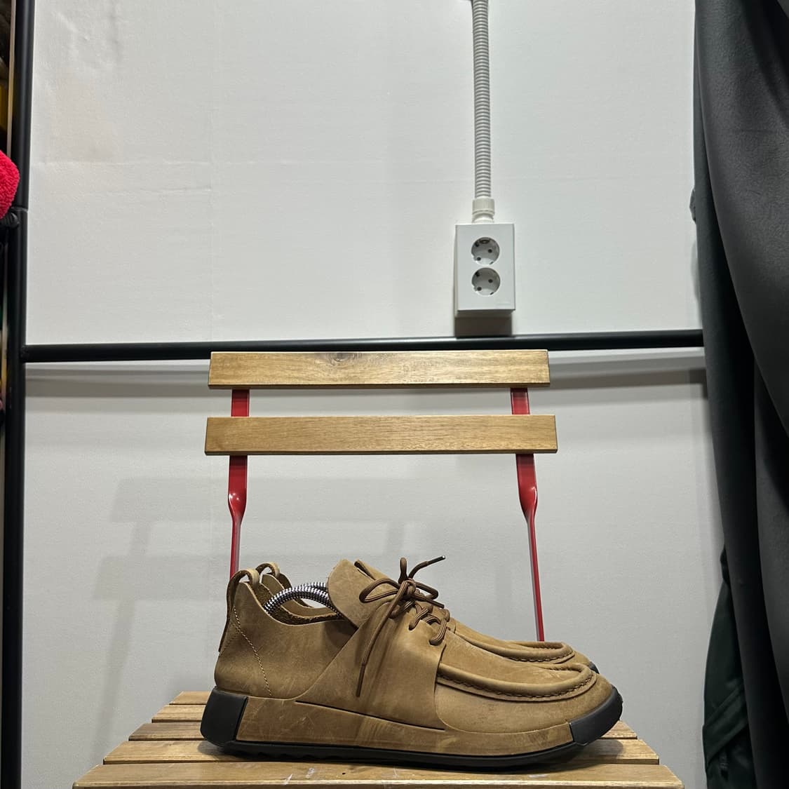 280) 에코 ECCO 모카신 남섵 남자 로퍼  코즈모 스웨이드 브라운 상품이미지1