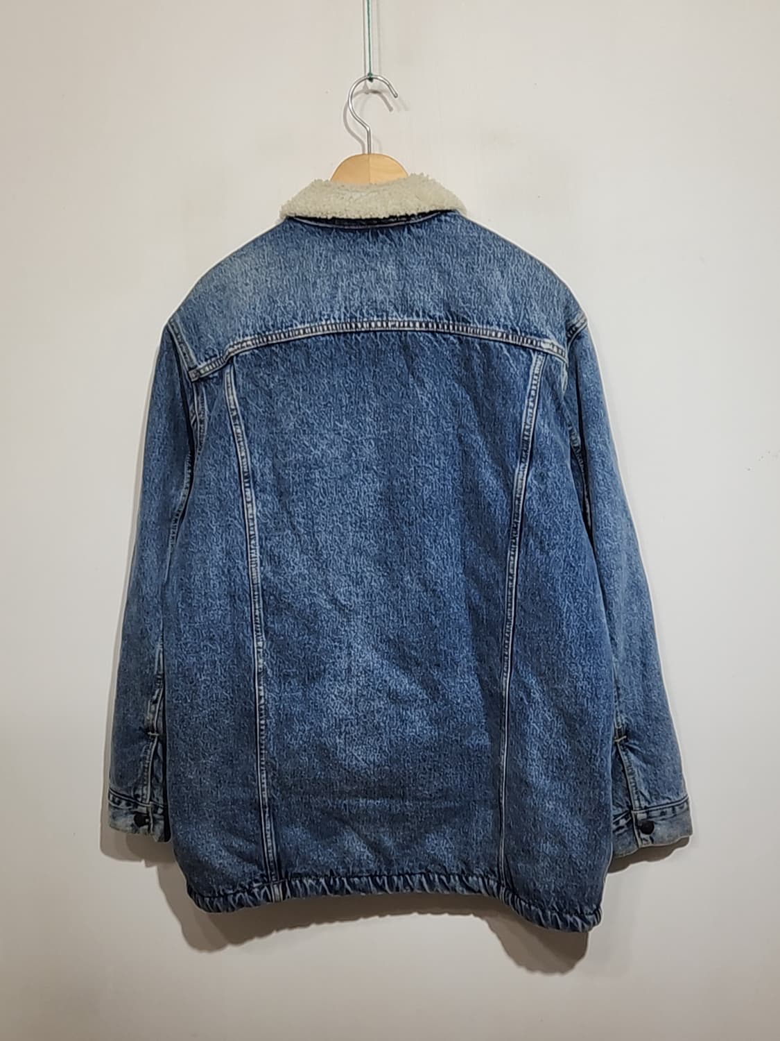 (XL) 리바이스 양털 청자켓 연청 데님자켓 빅E 레드탭  상품이미지7