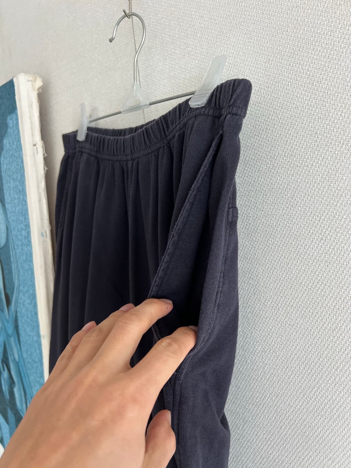 23ss comoli 코모리 실크 코튼 저지 팬츠 3사이즈 상품이미지3