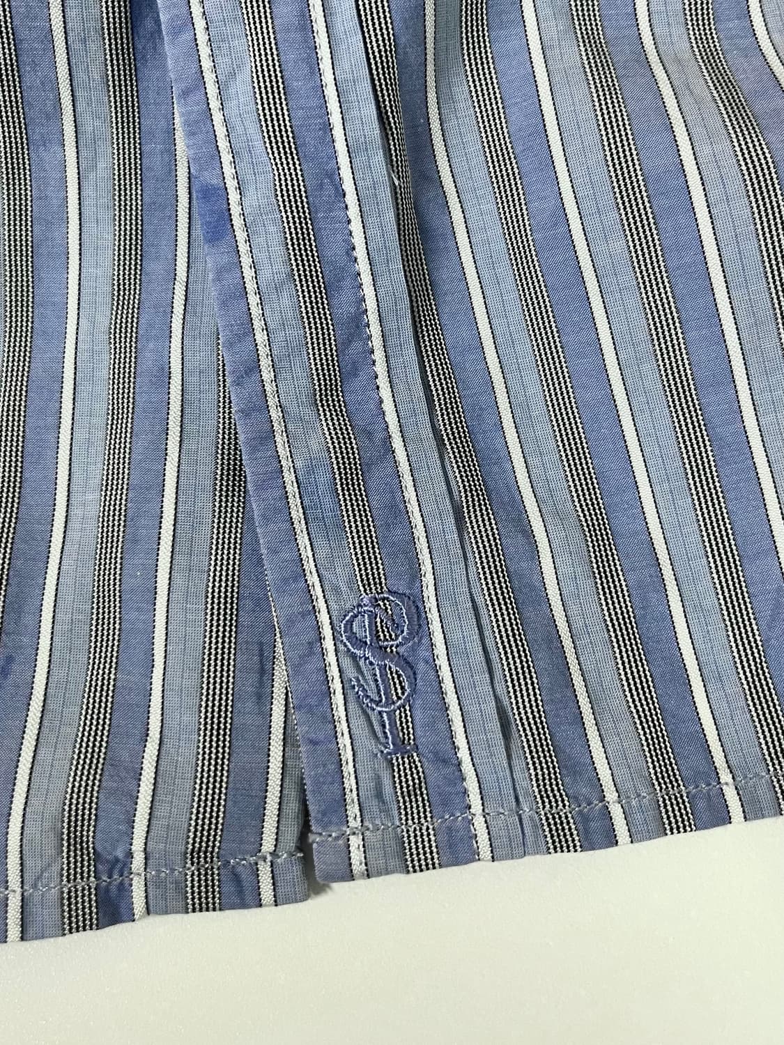 L) 폴스미스 스트라이프 셔츠 블루 상품이미지6