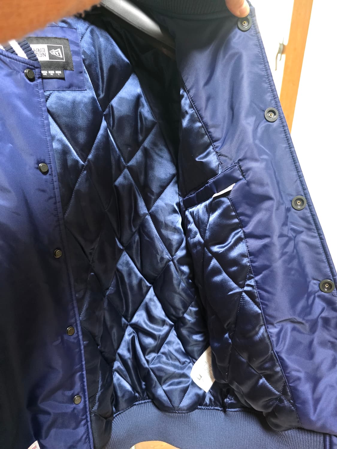 뉴에라 뉴욕양키스 스타디움 자켓 네이비(105~110) 상품이미지4