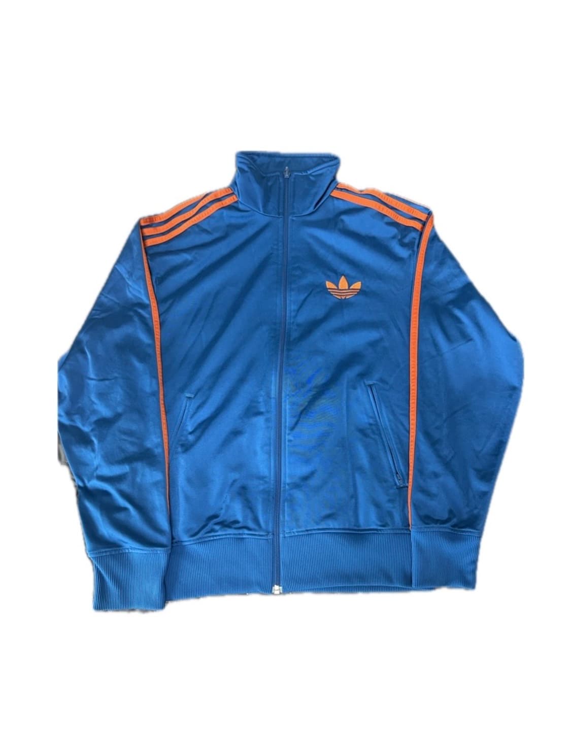 아디다스 파이어버드 트랙탑 블루&오렌지 상품이미지1