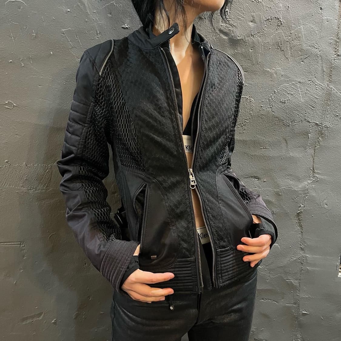 할리데이비슨 매쉬 레이어드 바이커자켓 상품이미지6