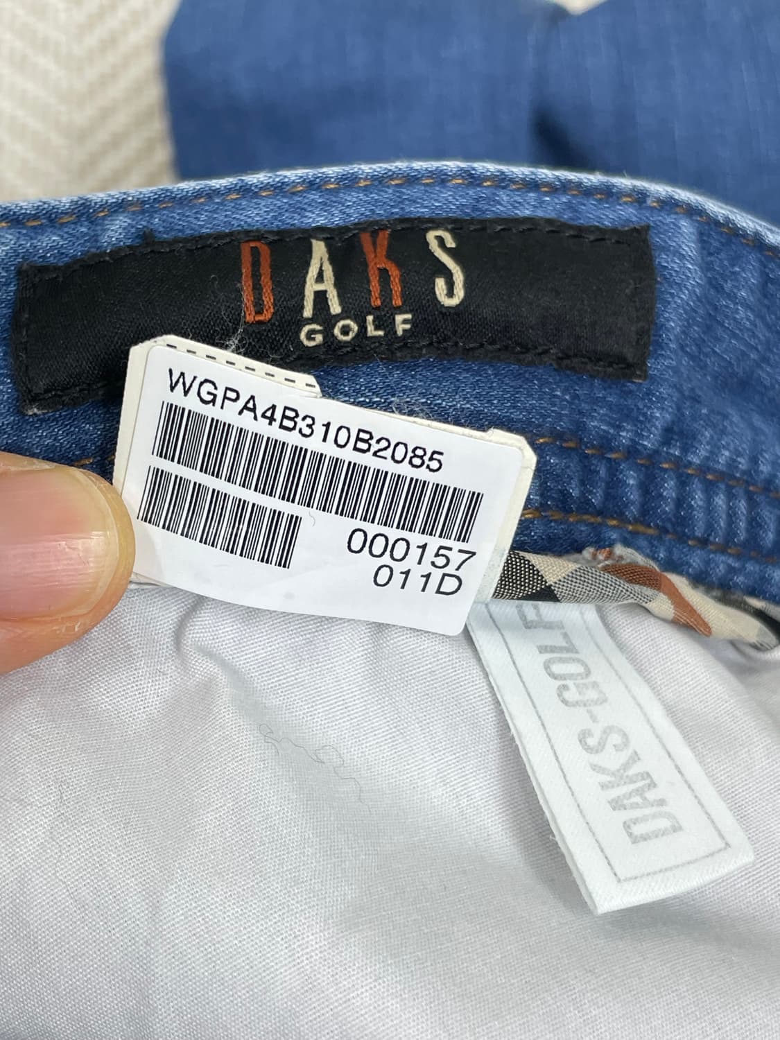 닥스 골프 남성 청바지 32인치 블루 상품이미지3