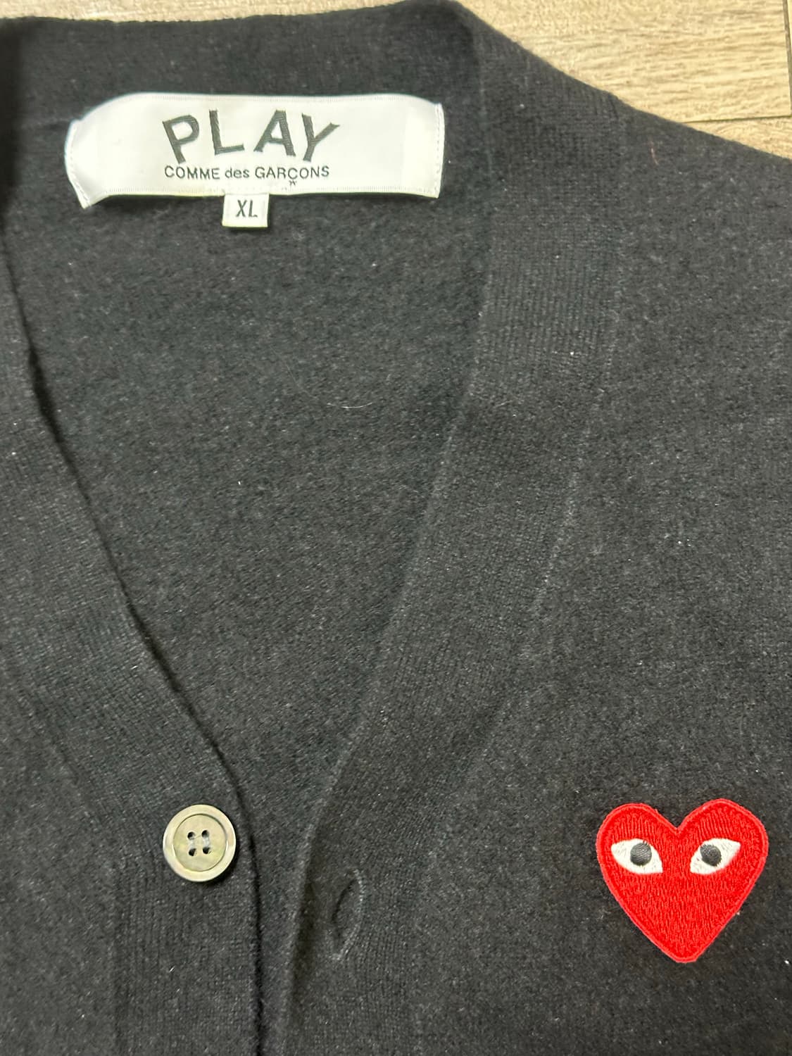 꼼데가르송 가디건 상품이미지2