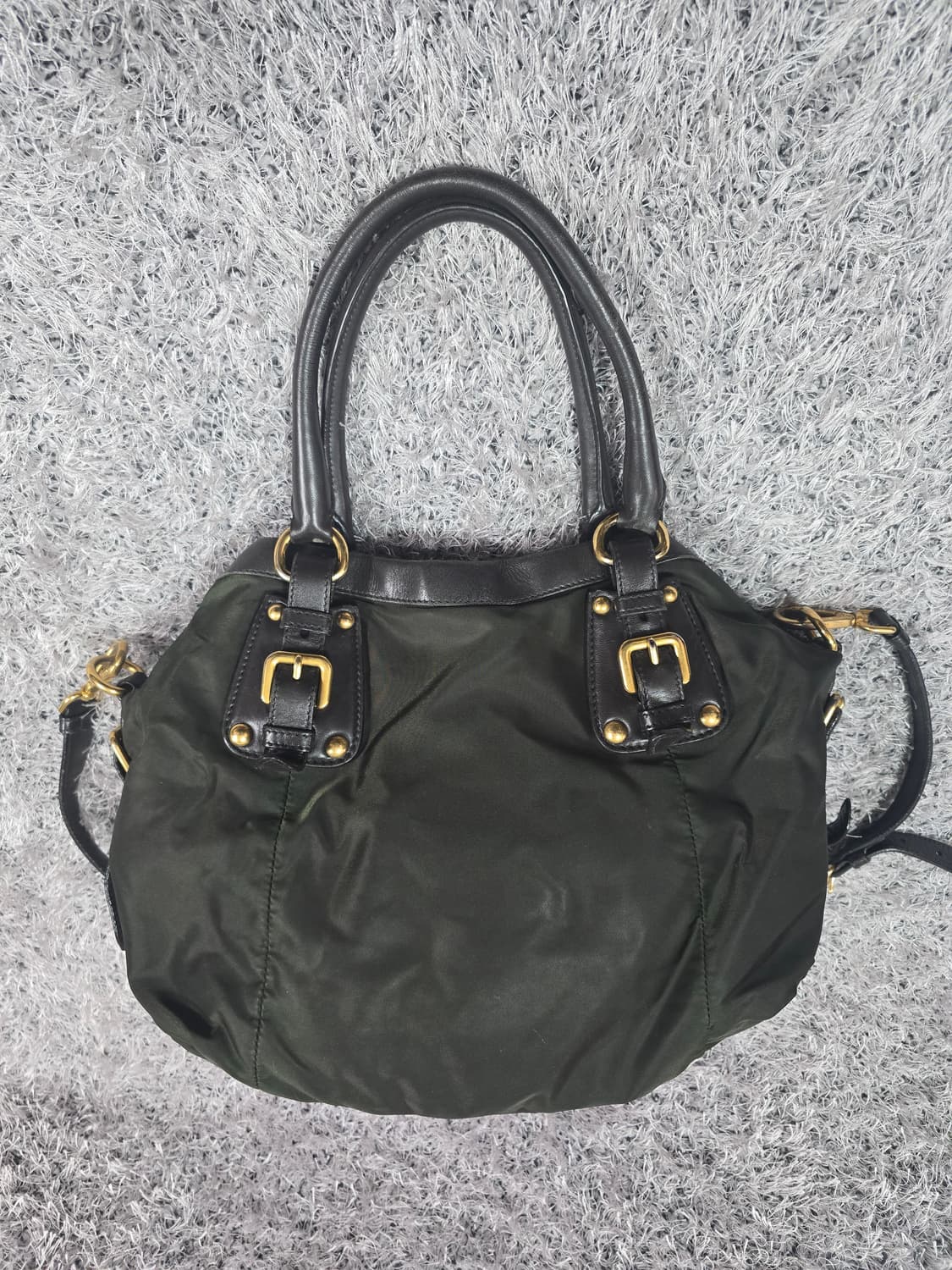 프라다 나일론 금장 토트백 숄더백 상품이미지3