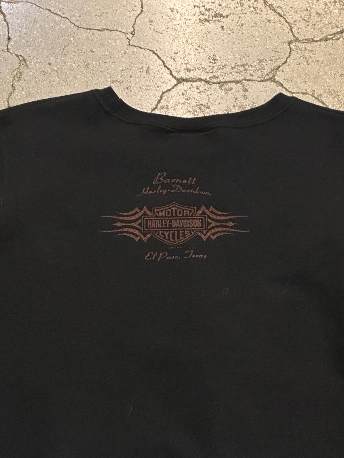 할리데이비슨 블랙 맨투맨 상품이미지6