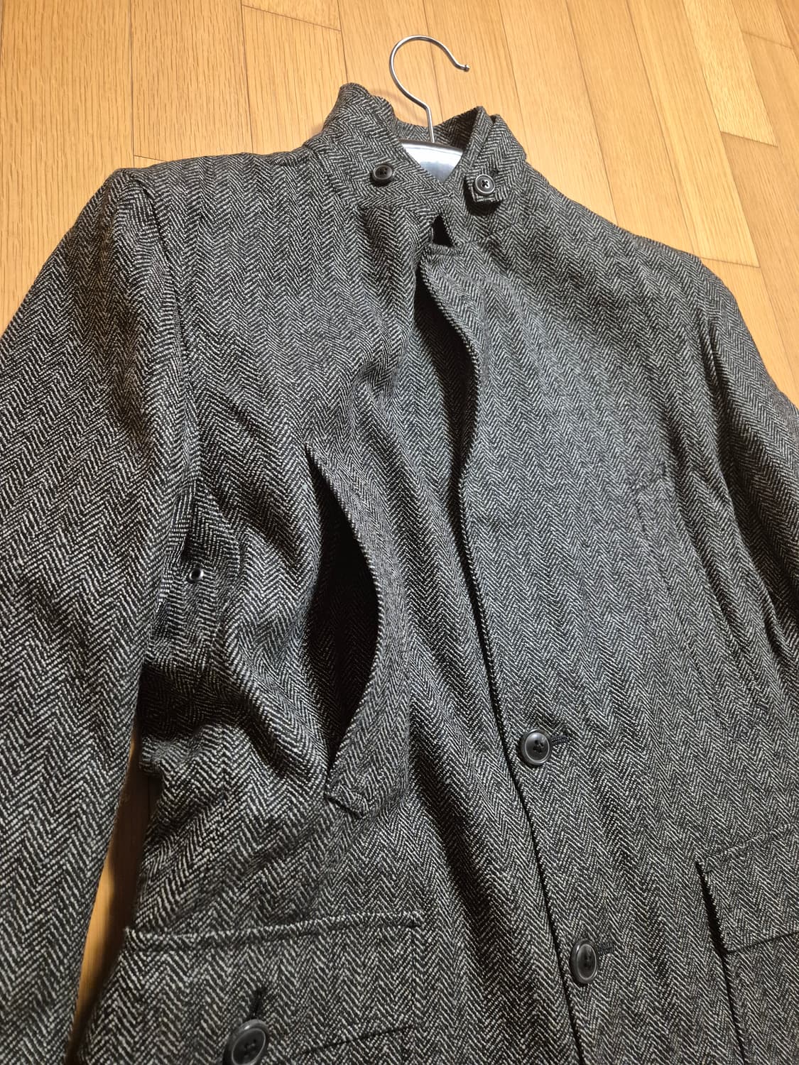 일본 힐튼 헤링본 자켓 상품이미지2