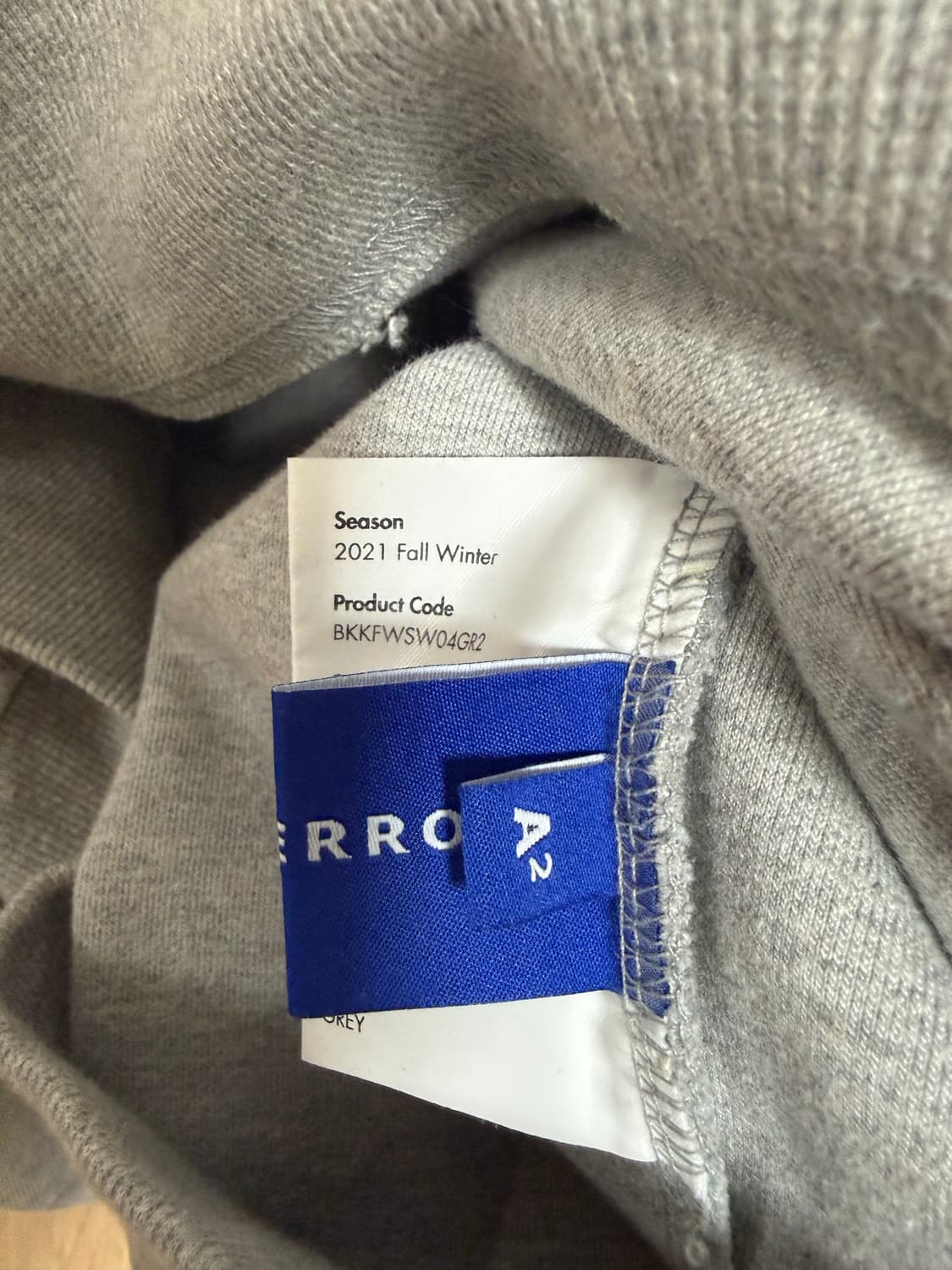 아더에러 x 메종키츠네 더 블루이스트 폭스 맨투맨 A2 상품이미지3