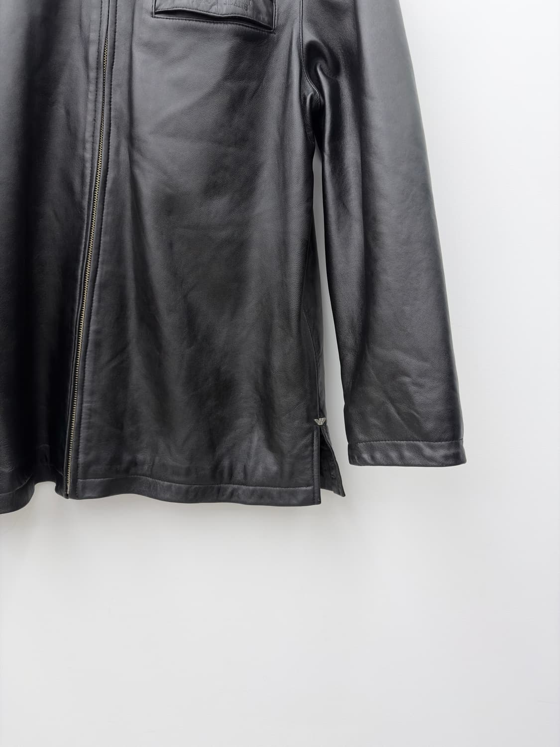 LEATHER ZIP UP JACKET 상품이미지3