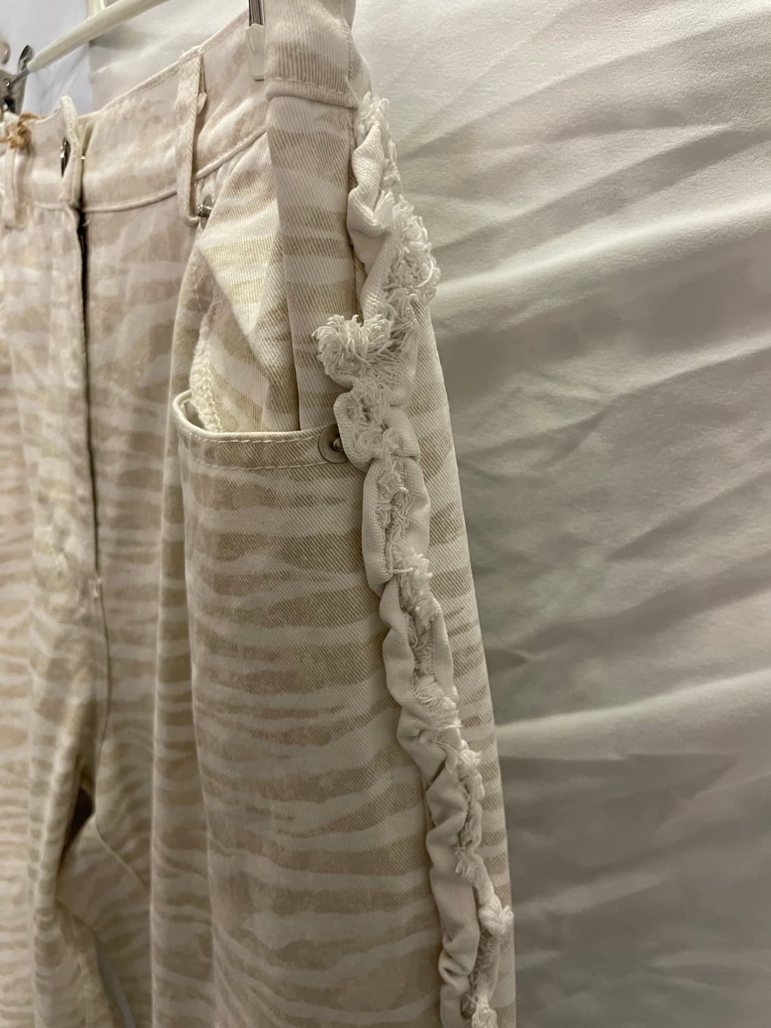 김미더영 프릴 조거팬츠 (지브라패턴) 상품이미지3