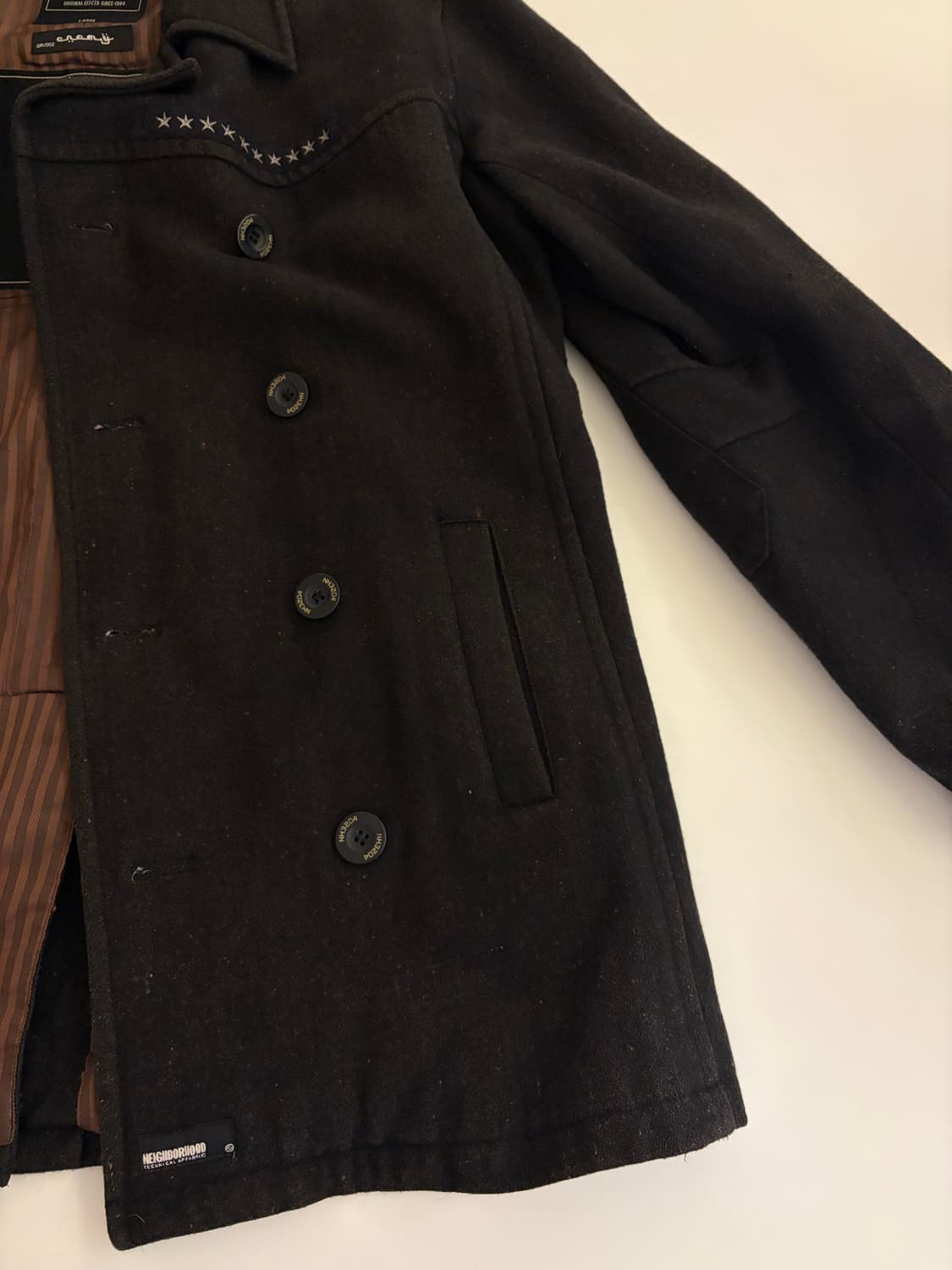 네이버후드 빈티지 피코트 / 사이즈 L 상품이미지4