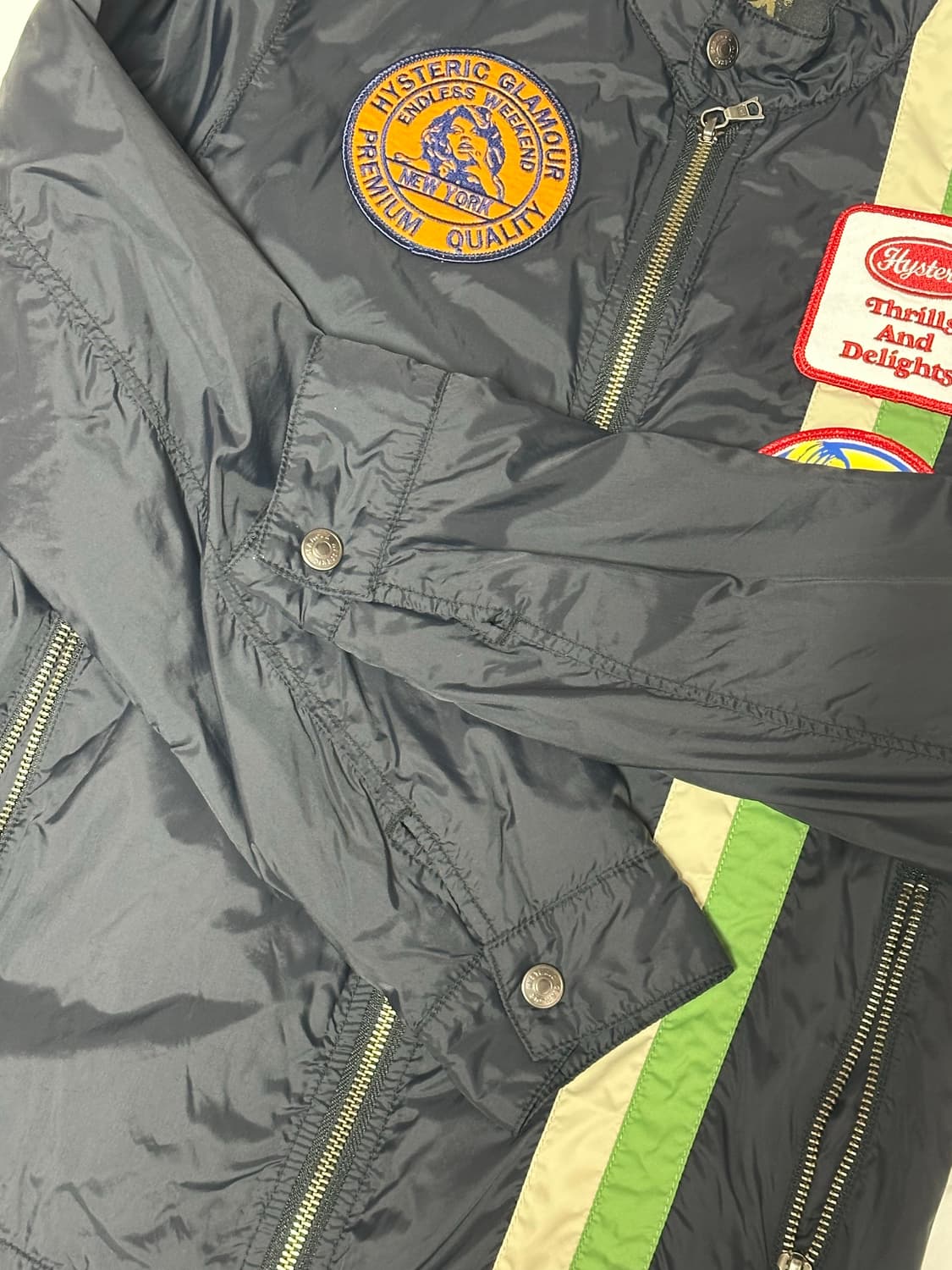 히스테릭 글래머 레이싱 자켓 상품이미지2